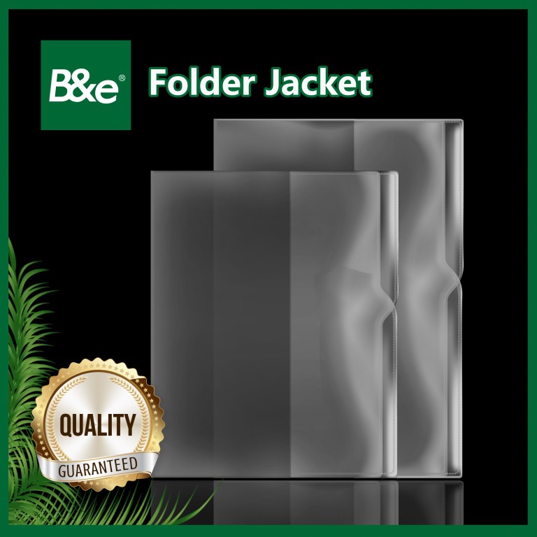 clear poly file jackets