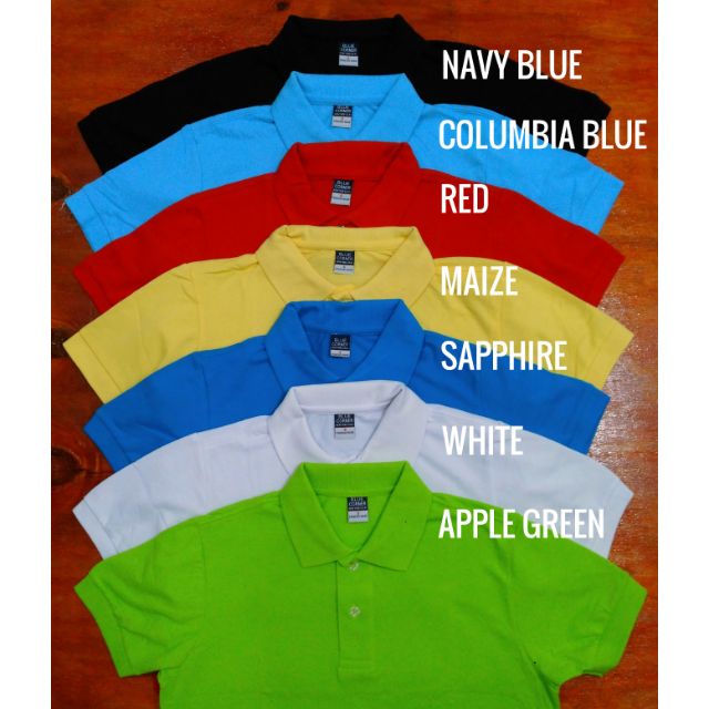 9.9 Sale Blue corner polo Men's (COMFORT WEAR) XS to XXL | Shopee ...