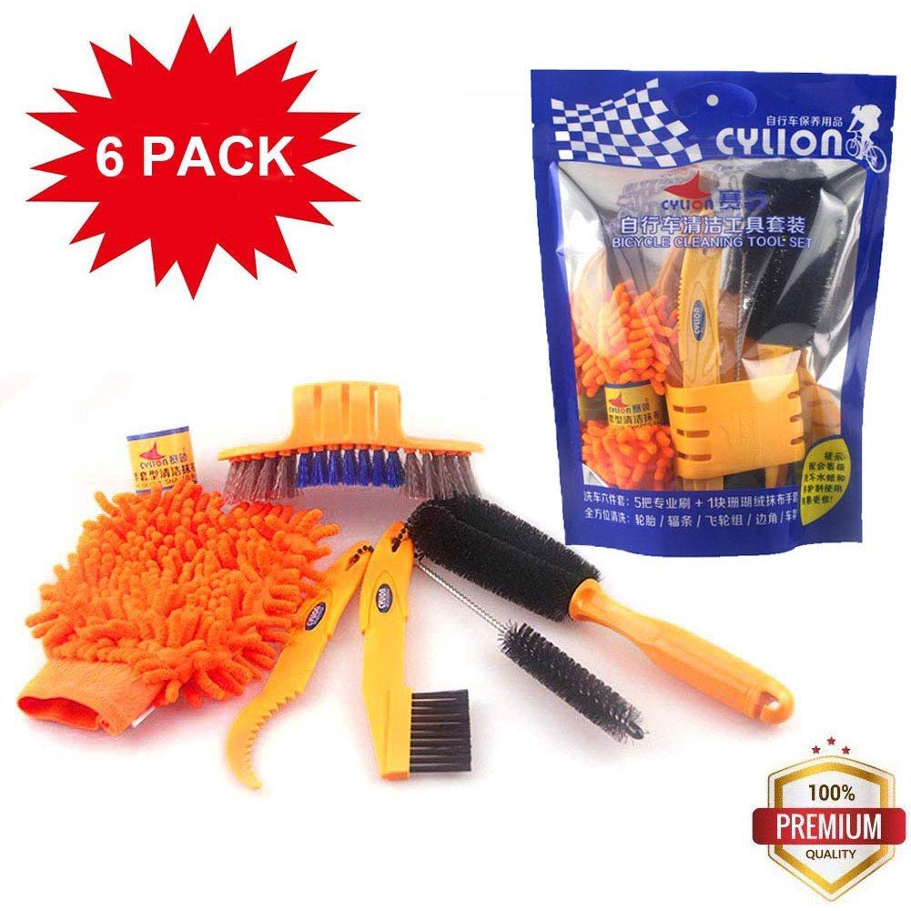 bike cleaning brush kit