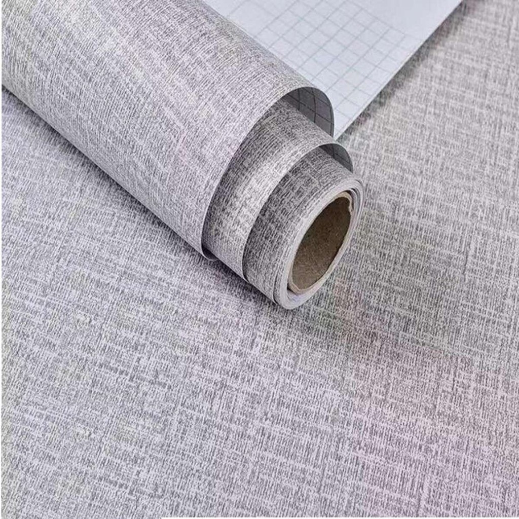 Sk Wallpaper Plain Color Pvc Self Adhesive Waterproof Wallpaper Home Decor Wall Wp533 Shopee Philippines