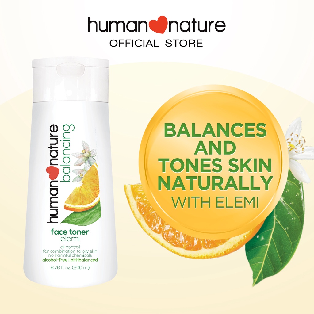 Human Nature Balancing Face Toner pH balanced for Oily and