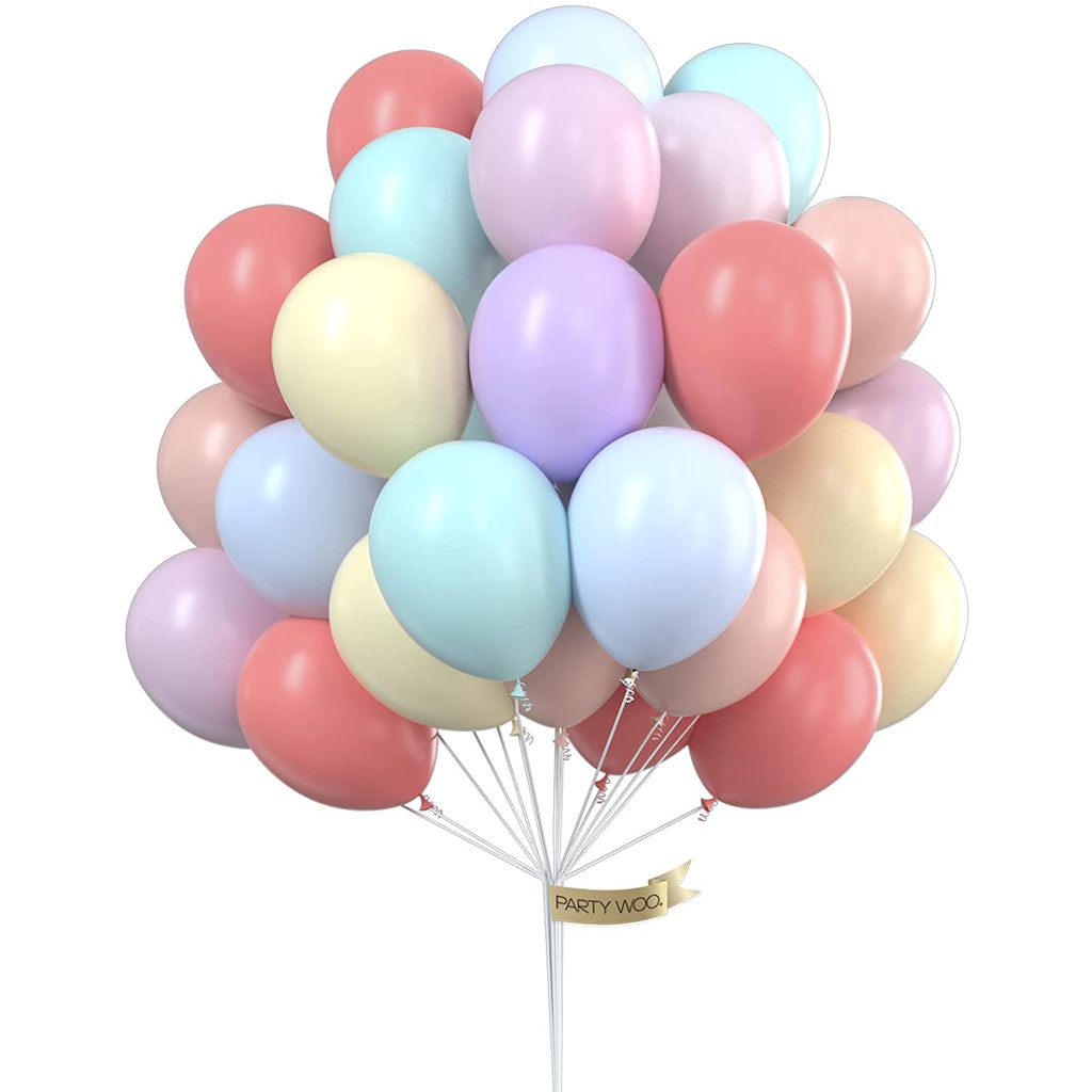 Kiena Balloon Garland set Pastel Balloons 100 pcs 10 Inch Pastel Color