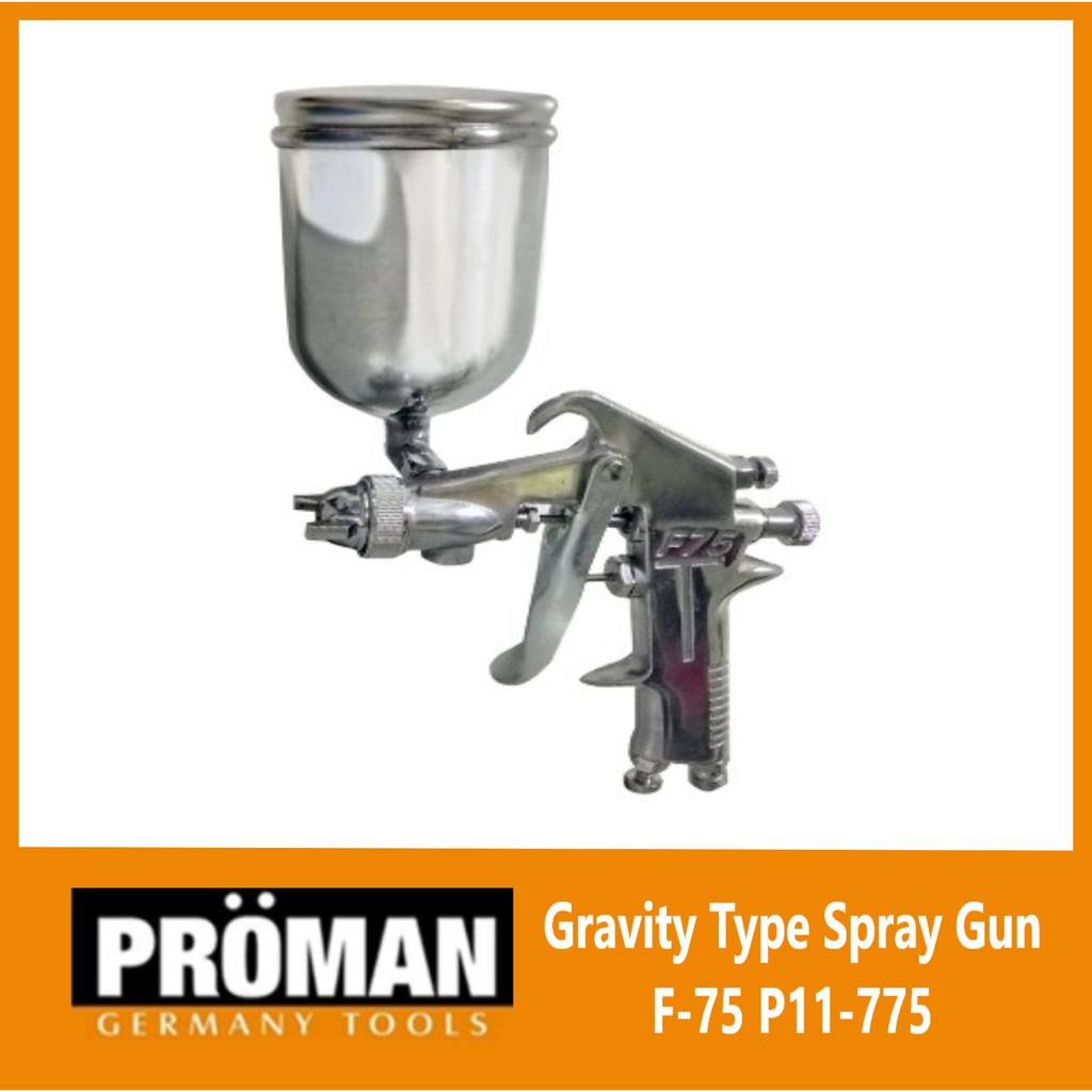 Proman Gravity Type Spray Gun F-75 P11-775 Original Authentic | Shopee ...