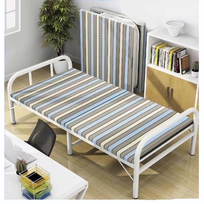 Foldable Bed Save Space For Dormitory Rooms Folding Bed Shopee