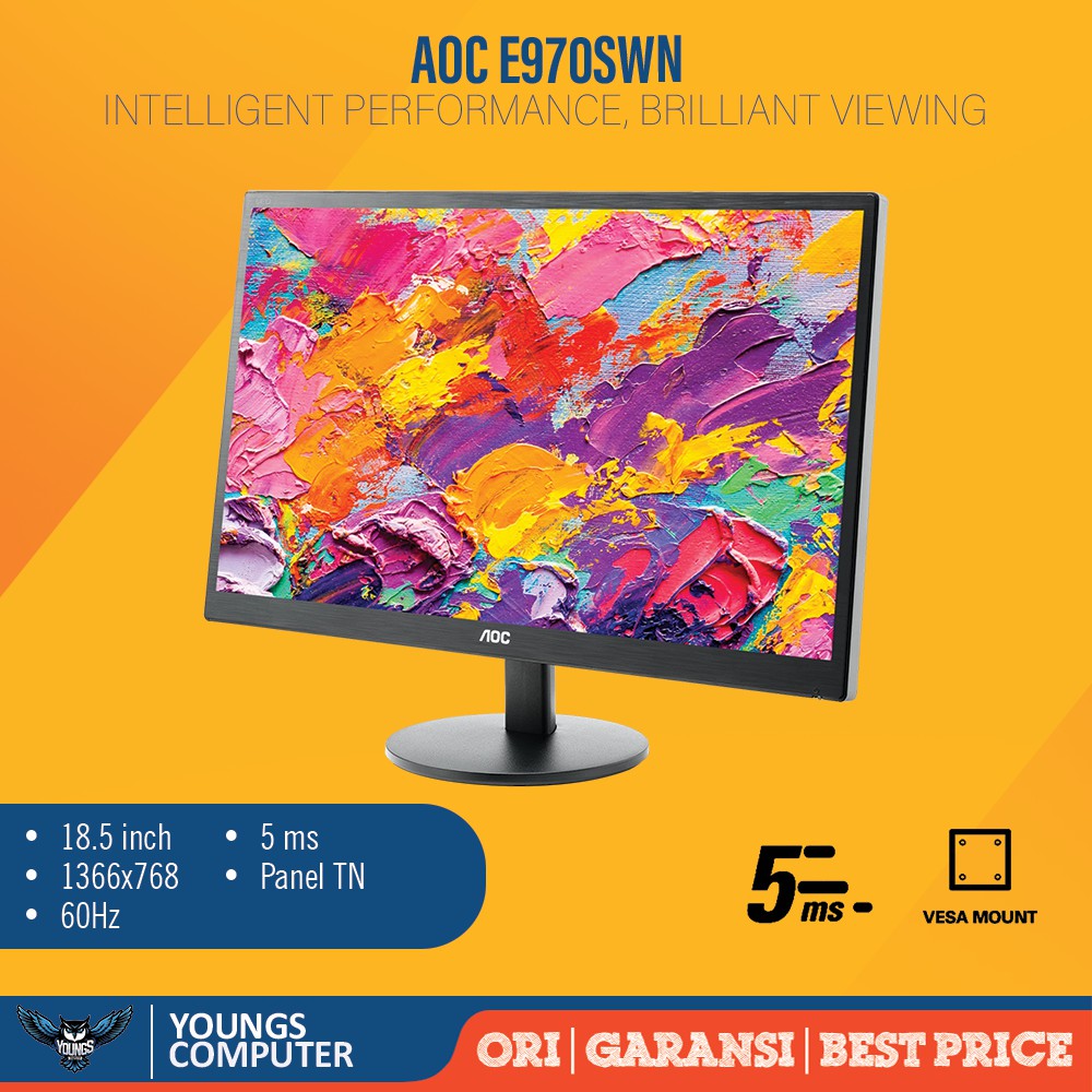 Aoc 19 Inch Monitor Mount Led Vesa Vesa For 19in Monitor Shopee Philippines