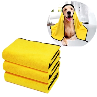 Hipidog Dog Towel Blanket For And Cats Upgraded Super Absorbent Pet Bath Microfiber Quick Drying Non-Fading