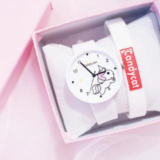 Candy Color Unicorn  Watch Jam  Tangan  Budak Perempuan 