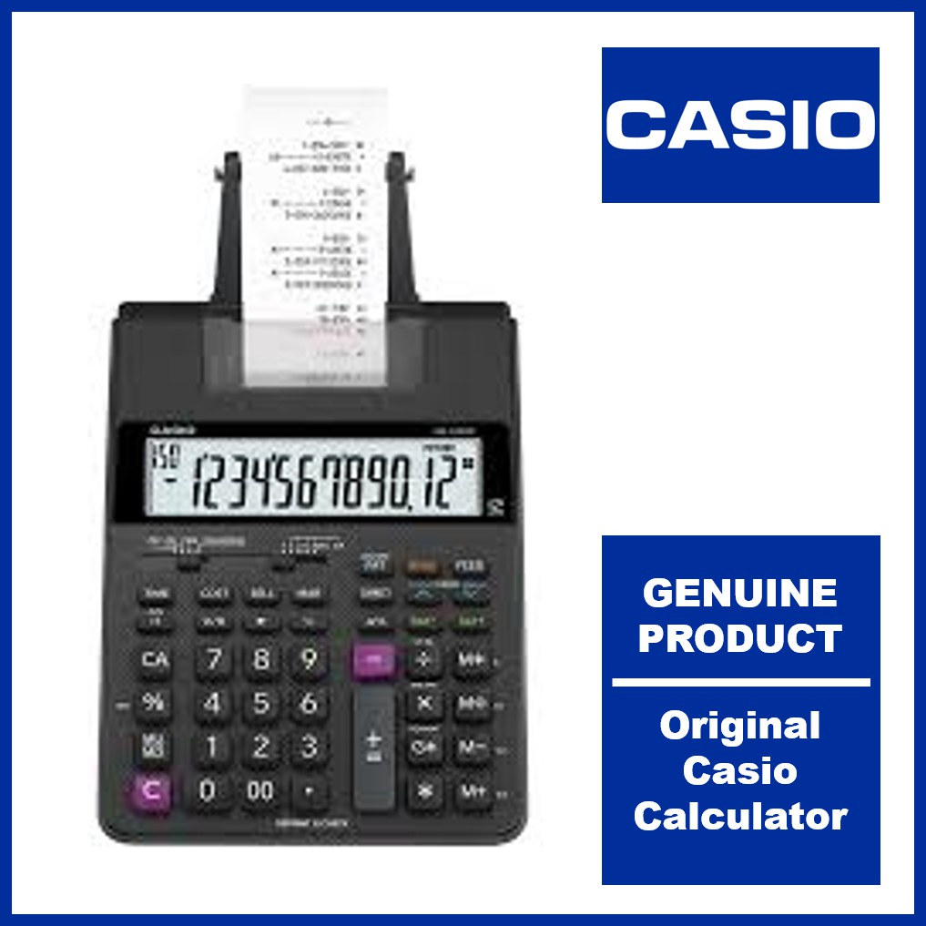 Casio HR-100RC Printing Calculator | Shopee Philippines