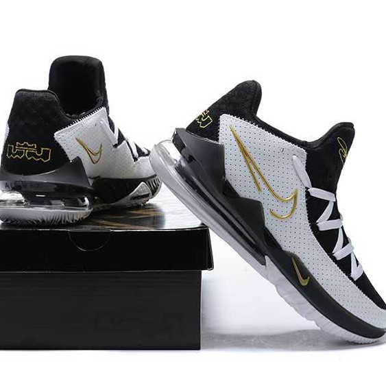 lebron james shoes white and gold