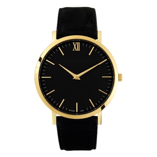 Ts-Fashion Analog Roman Numerals Big Round Dial Quartz Men Wrist Watch Xmas Gift #4