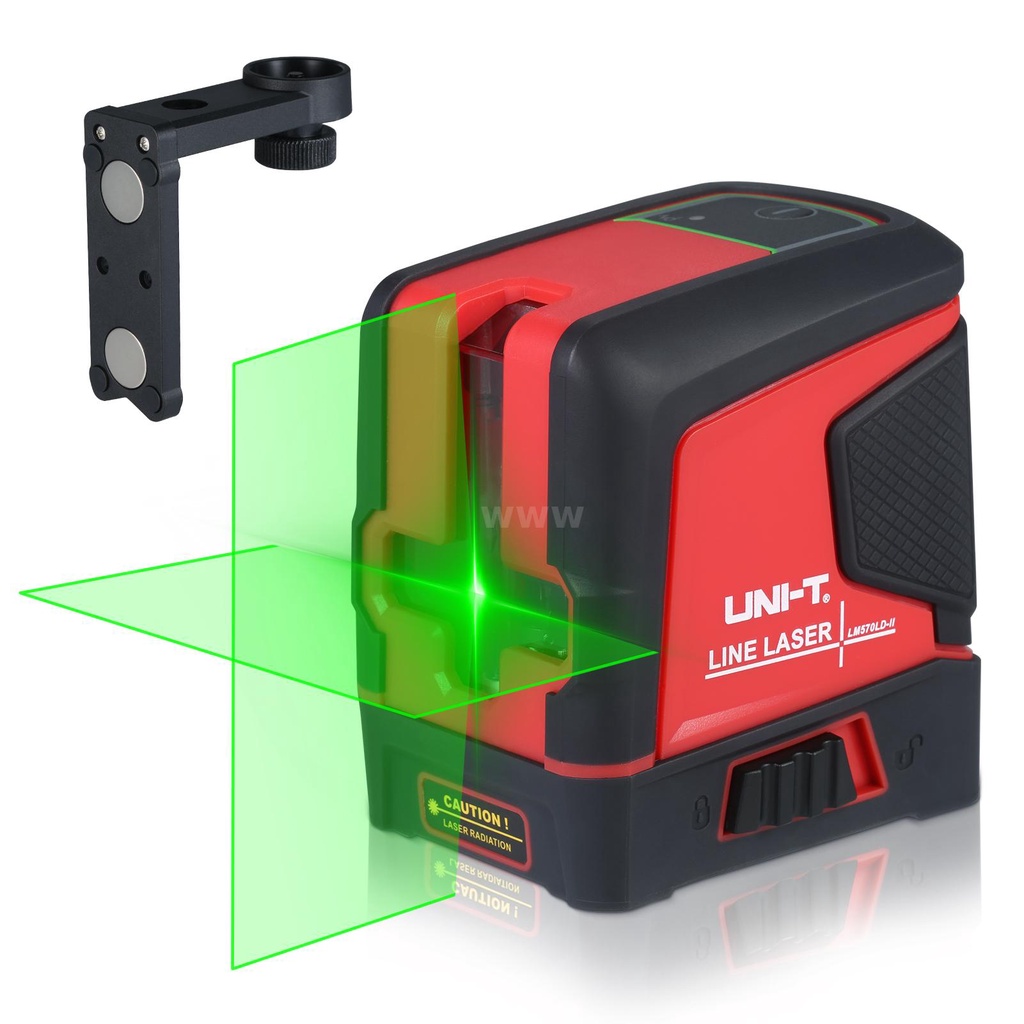 HG UNI-T 2 Line Laser Level Meter Self-Leveling 2 Green Beams ...