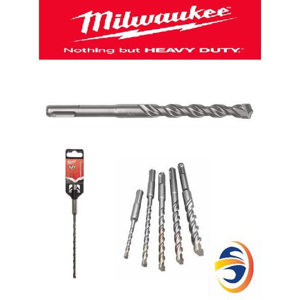 MILWAUKEE MS2 SDS-PLUS DRILL BIT (MADE IN GERMANY) | Shopee Philippines