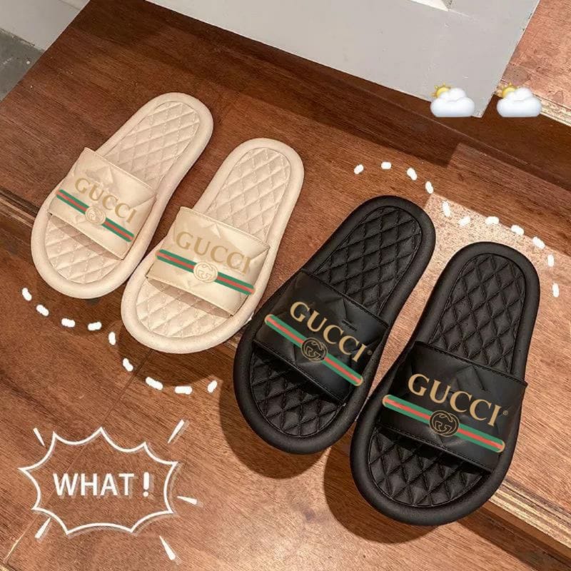 ▭☎Slop Slippers Men / Women kokop House Slippers Sponges Gucci Motif |  Shopee Philippines