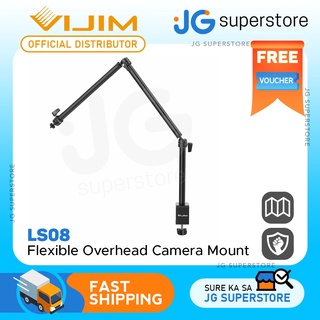 Vijim by Ulanzi LS08 Flexible Desk Mounting Aluminum Stand 3-Stage Camera Mic Light Boom Arm Holder