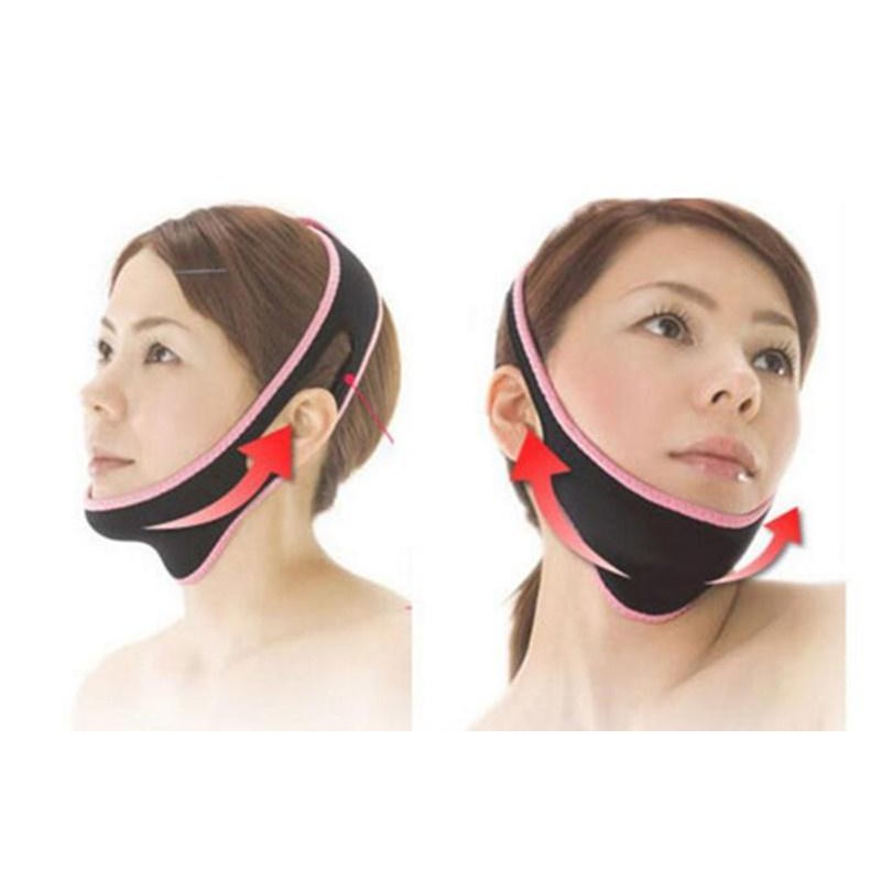 TNT Chin Corrector Face Lift Up Belt Ladies (Pink) Shopee Philippines