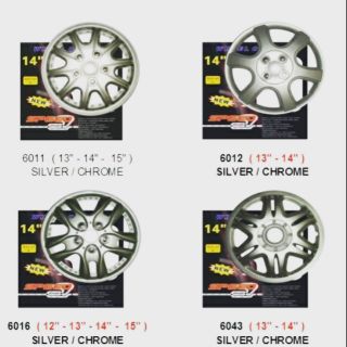 13 chrome hubcaps