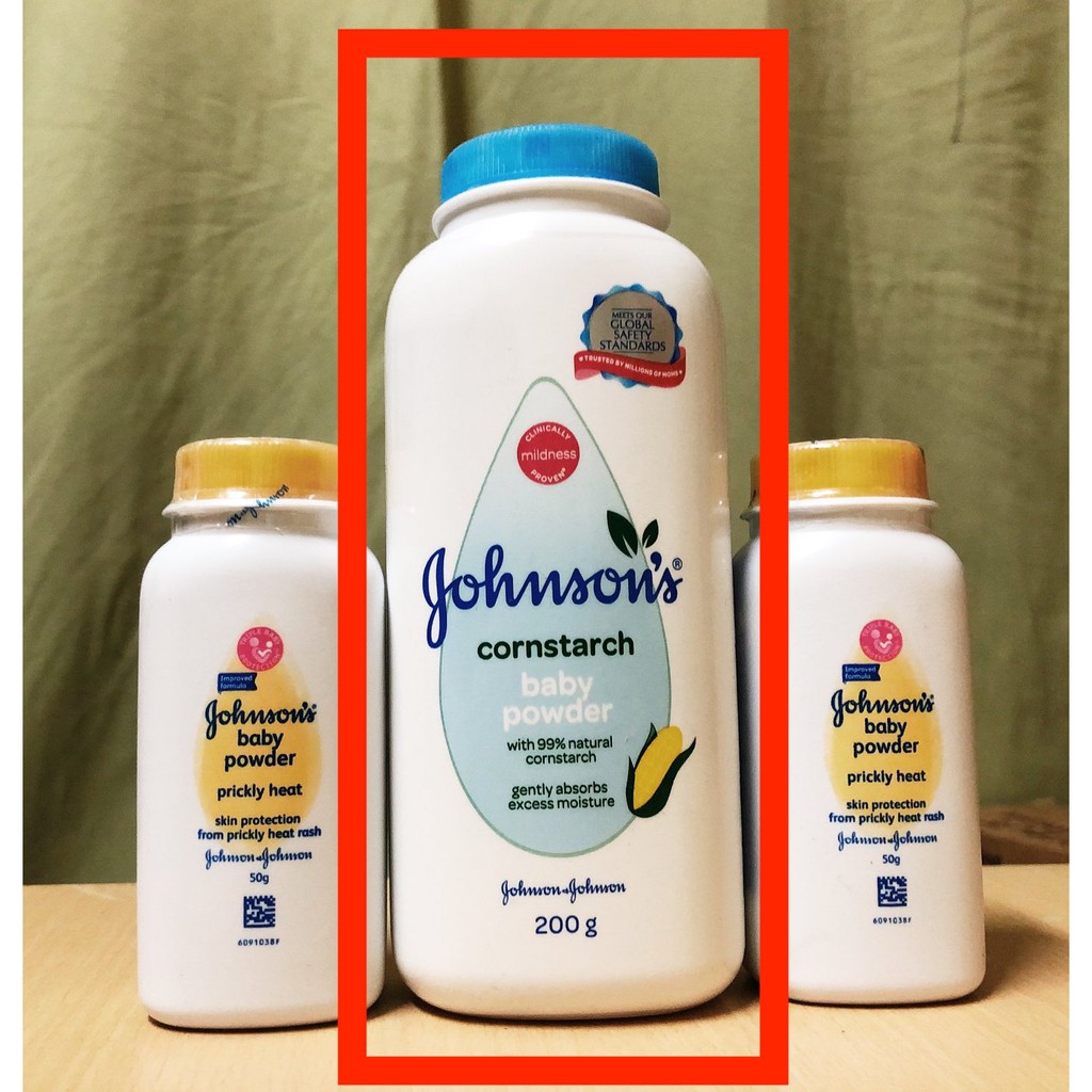 Johnson S Cornstarch Baby Powder 200g Shopee Philippines