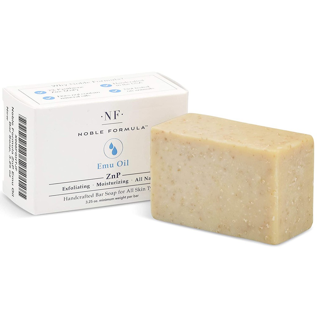 Noble Formula 2 Pyrithione Zinc (ZnP) Original Emu Bar Soap, 3.25 oz Shopee Philippines