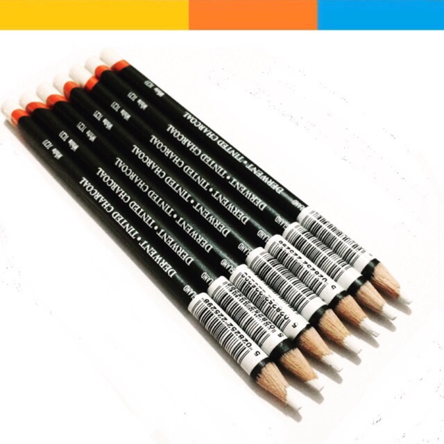 1pc Derwent Tinted White Charcoal Pencil Shopee Philippines