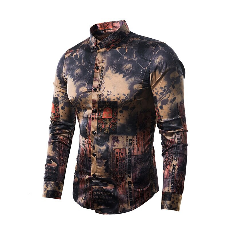 baroque long sleeve shirt