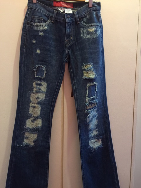 guess ripped jeans