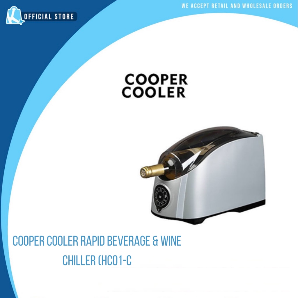 Cooper Cooler Rapid Beverage & Wine Chiller (HC01C) Shopee Philippines
