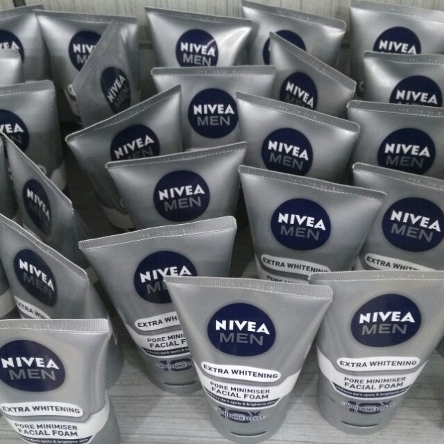 Nivea Men Extra Whitening Facial Foam 100g Shopee Philippines