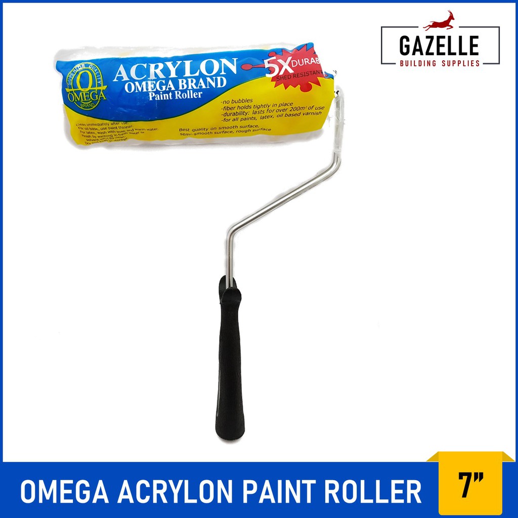 Omega Acrylon Paint Roller 7" Shopee Philippines