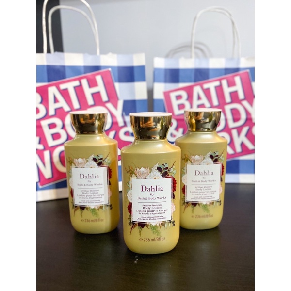 Dahlia Body Lotion 236ml Bath and Body Works Shopee Philippines