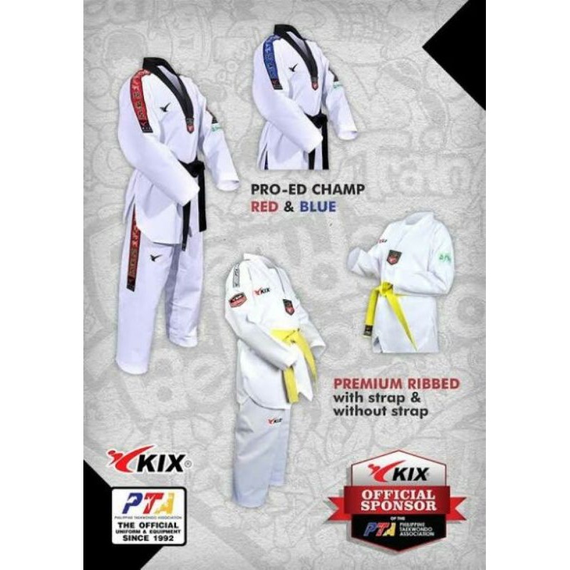 Taekwondo Basic Uniform (KIX UNIFORM) Shopee Philippines