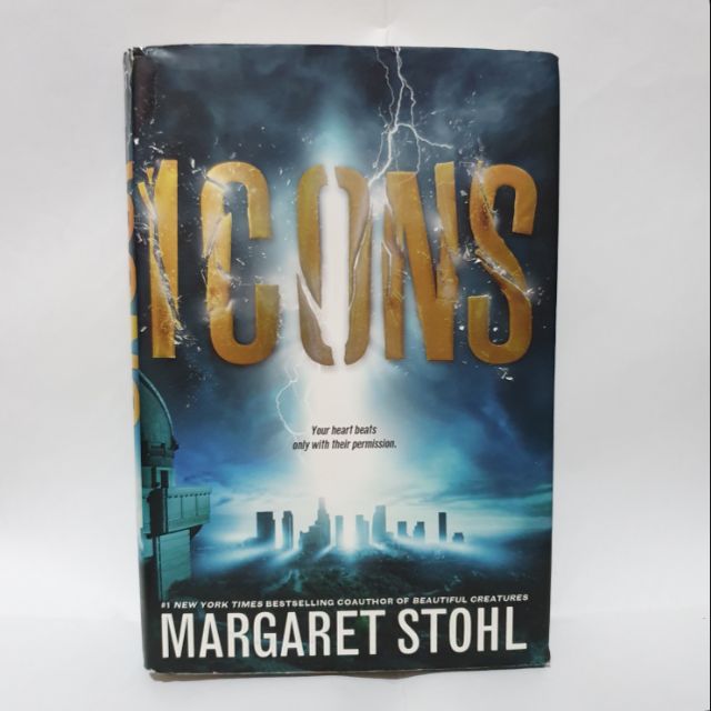 Icons By Margaret Stohl Hardbound Very Good Condition Young Adult Fiction Shopee Philippines