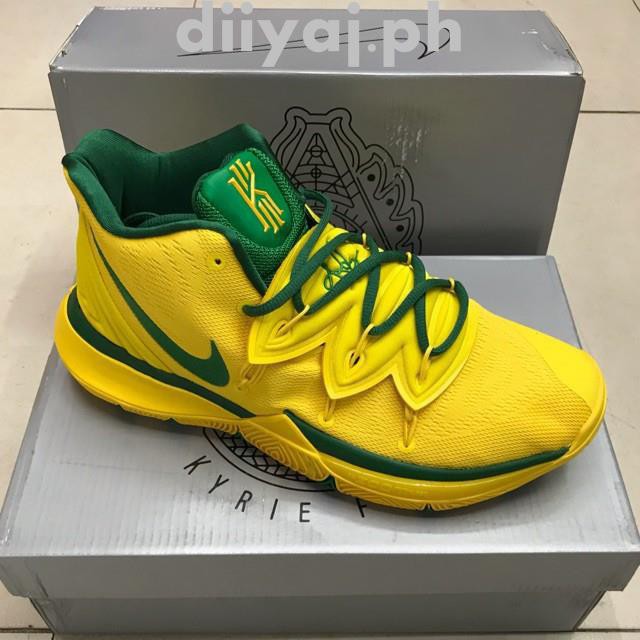 kyrie 5 yellow green