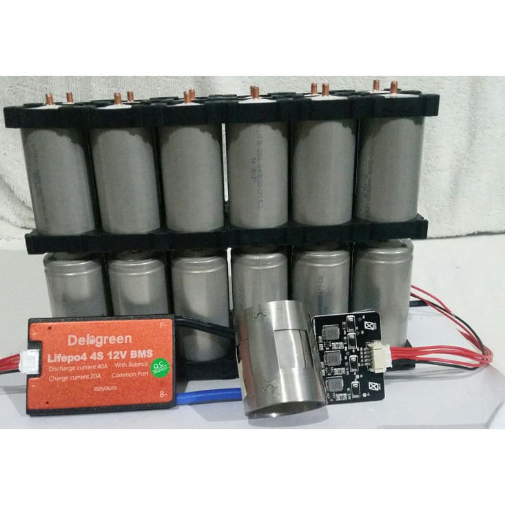 Diy Lifepo4 32650 10c 5000mah 60v 25ah 20s5p Battery Pack Kit 250a Max Continous Discharge Cur Ee Philippines - Diy Battery Pack Kit