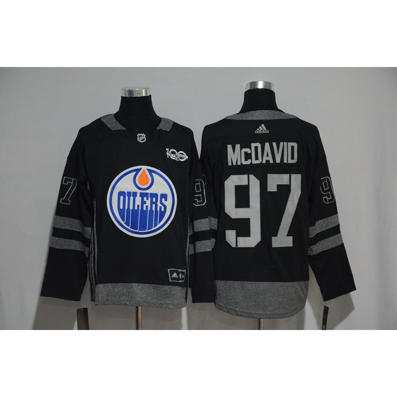 edmonton oilers black jersey