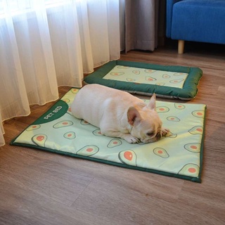 Summer French cat sleeping pad dog kennel mat mat large, medium and small dogs four seasons general pet supplies