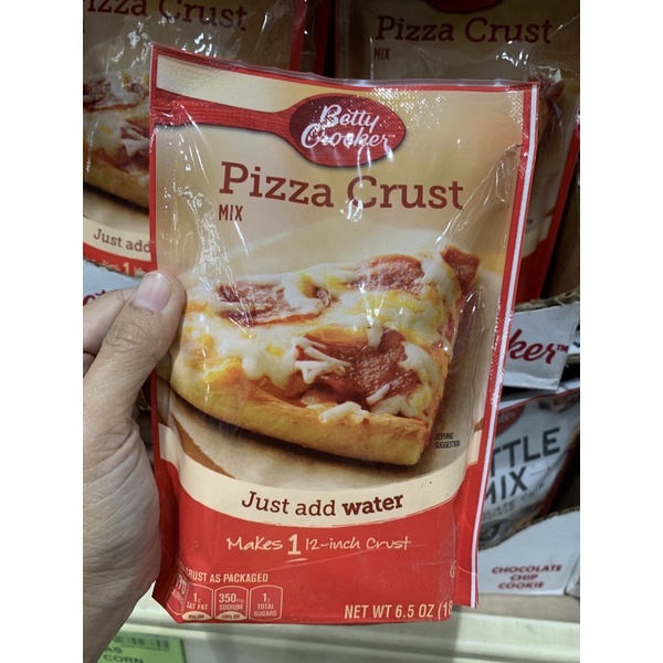 Betty Crocker Pizza Crust Mix 184g Shopee Philippines