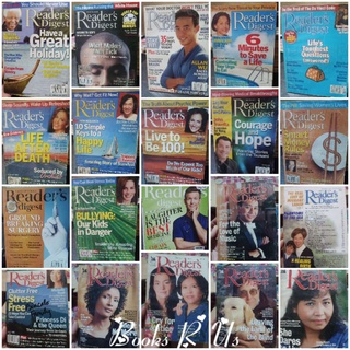 ⬆️READER'S DIGEST ASIA  magazines(2018-1998)⬆️