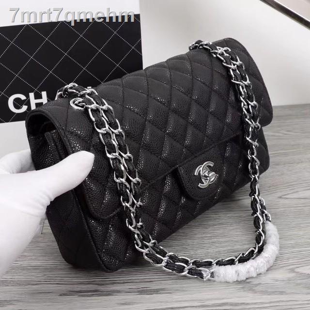 Rich woman famous brand chanel bag coco 25cm30cm leather chain strap bag  Chanel cross-body bag cavia | Shopee Philippines