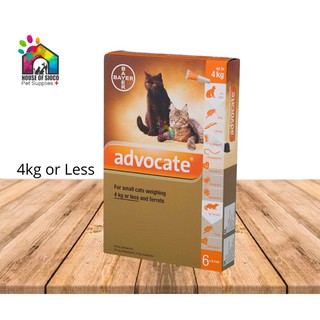 Advocate Spot-on Solution for Cats up to 4kg