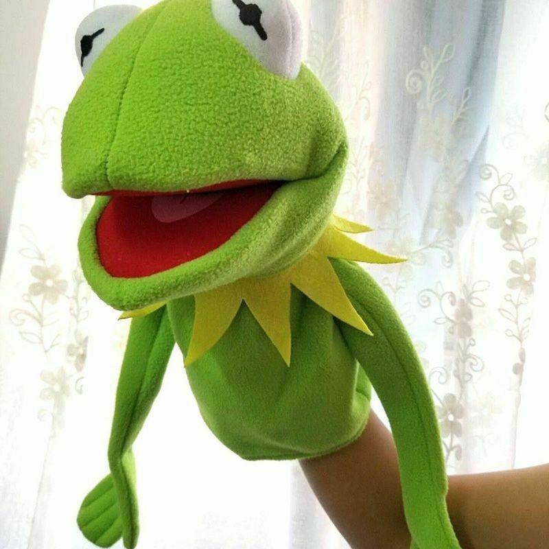 kermit the frog hand puppet with legs