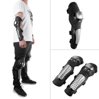 DUHAN STAINLESS KNEE AND ELBOW PADS