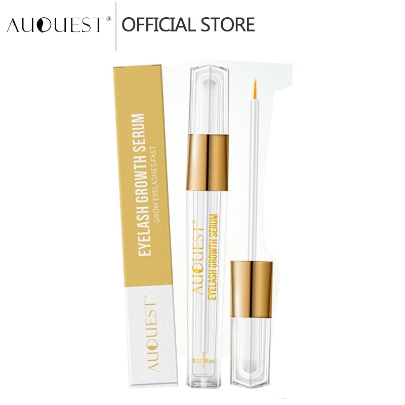 AuQuest Eyelash Growth Serum Eyelash Enhancer Thicker Eyelash Extension Eye Makeup  4.5ml | Shopee Philippines