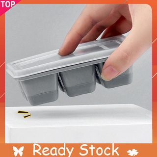 Soft Bottom Ice Cube Mold with Lid Silicone Ice Tray Mould DIY Homemade Jelly Mould #7