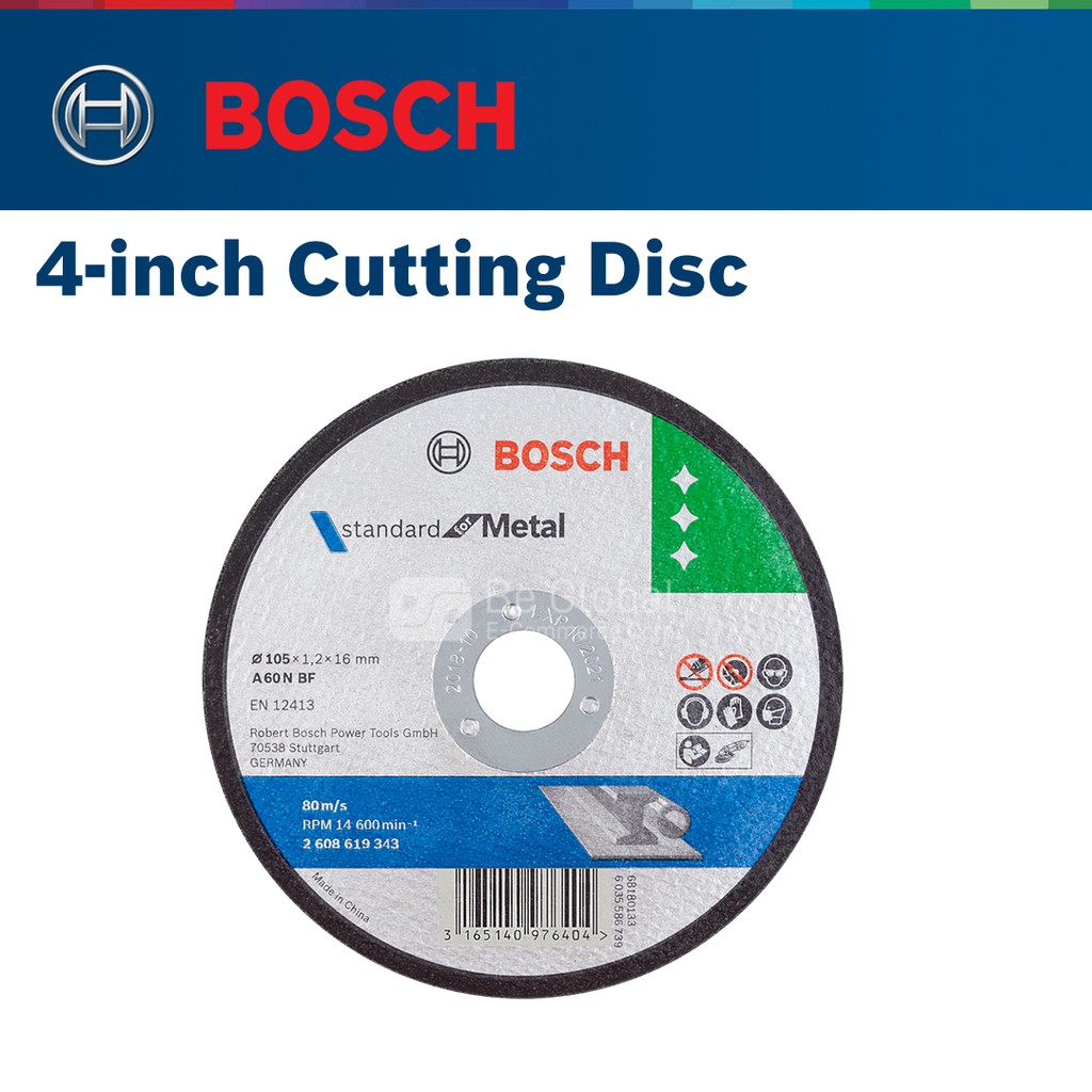 Bosch 4inch Cutting Disc Shopee Philippines