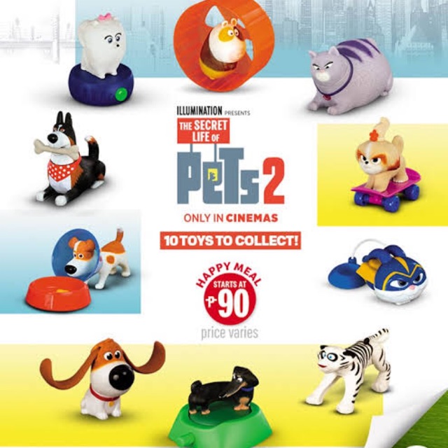 the secret life of pets mcdonalds toys