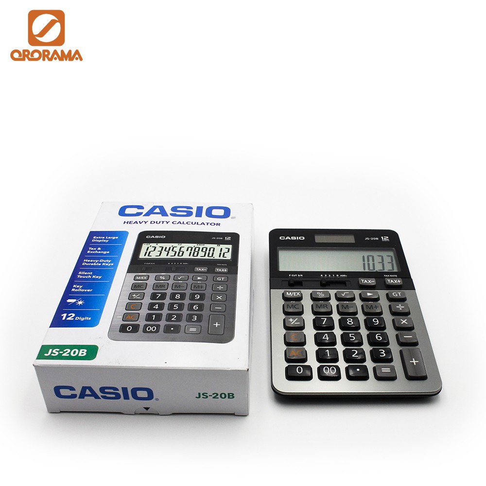 Calculator Brand Casio Calculator JS20b Heavy Duty Calculator 12