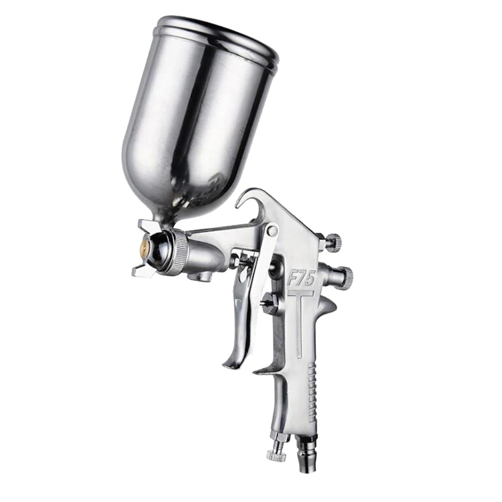 F75 400ML Pneumatic Spray Gun Airbrush Sprayer Painting Airbrush Tool ...