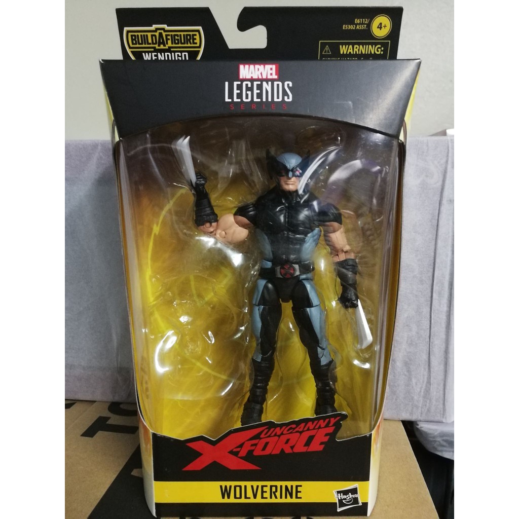 marvel legends wolverine x force