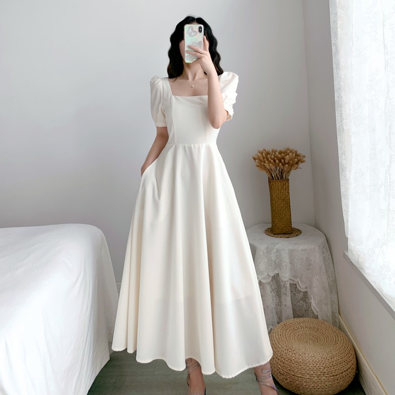 white long dress formal