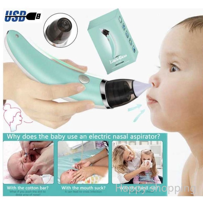 using nasal aspirator baby